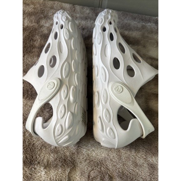 Merrell Womens White Hydro Moc Water Shoes Slip-On Clogs Size 7 New - Picture 5 of 9